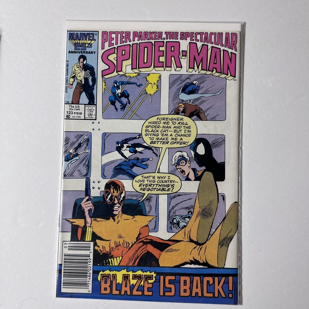 Spectacular Spider-Man #123  Marvel Comics‎ 1987